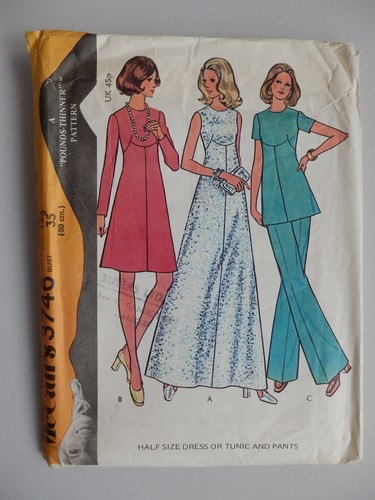 Vintage mccall 3746 - vintage, sewing