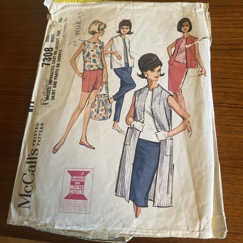 Mccalls bust 7308 women - mccalls,