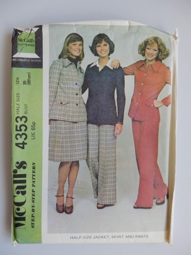 Vintage mccalls 4353 sewing - mccalls,