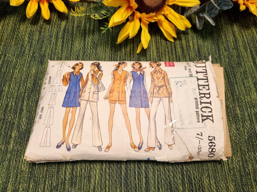 Butterick sewing pattern 5680 - pattern,