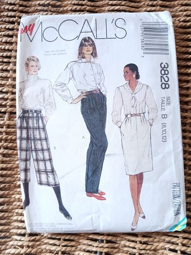 Vintage 1980s easy - ff, mccall's