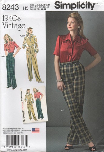 Simplicity sewing pattern 8243 - sewing,