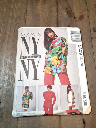 Mccalls sewing pattern 5309 - mccalls,