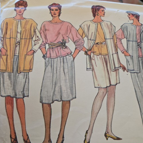Vogue 8618 vintage not - , cut
