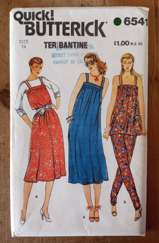 Vintage retro 80s butterick - retro,