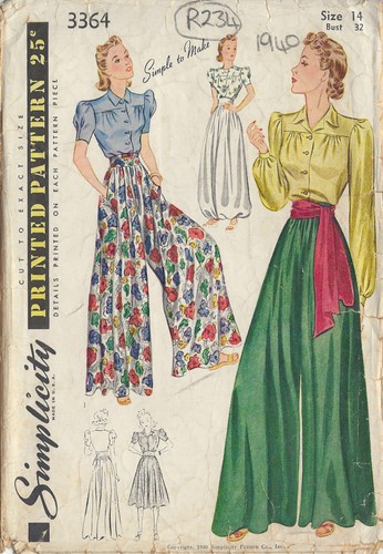 1940 vintage sewing pattern - vintage,