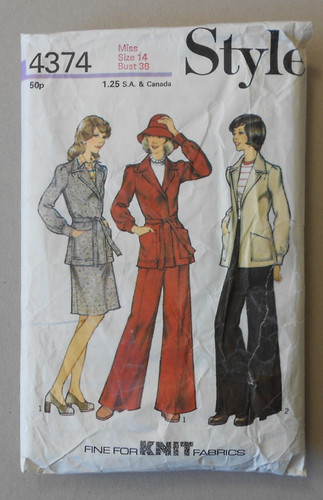 Vintage 1970s style sewing - vintage,