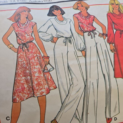 Mccalls 6579 vintage used cut - ,