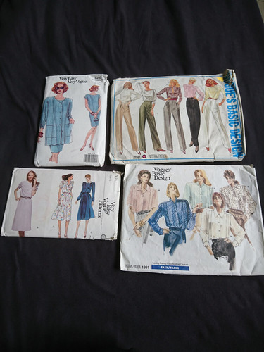 Vtg vogue sewing patterns - vtg,