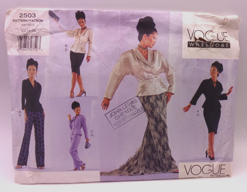 Vogue 2503 vtg wardrobe - 2503,