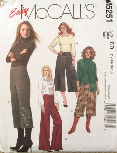 Mccalls sewing pattern - sewing, m5251