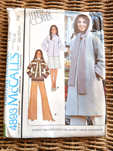 Vintage 1970s mccall sewing - vintage, mccall's