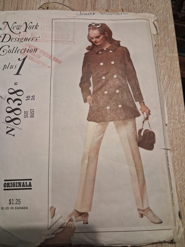 Vintage 1960s mccalls 8838 - 1960s,