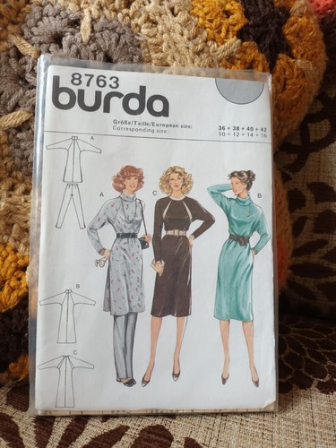 Vintage sewing pattern burda - sewing,