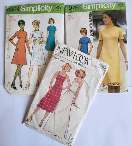 Vtg 1970s patterns - vtg,