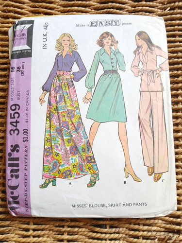Vintage 1970s mccall - vintage, sewing