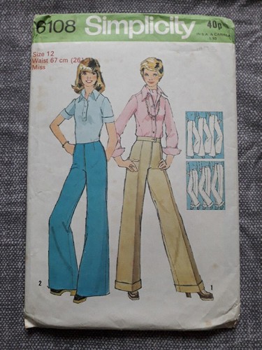 Vintage trouser sewing - vintage,
