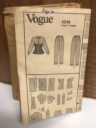 Vintage 1980 vogue blouse - 1980’s,