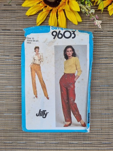 Simplicity sewing pattern 9603 - simplicity,