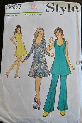 Style vintage cut - 70's,