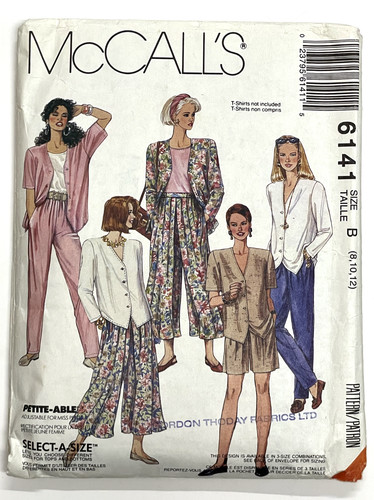 Vintage mccalls 6141 1992 - mccalls,