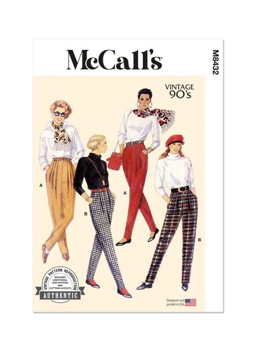 Mccall sewing pattern m8432 - sewing,
