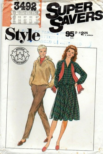 Style sewing pattern 3492 - sewing,