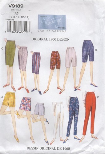 Vogue sewing pattern 9189 easy - pattern,