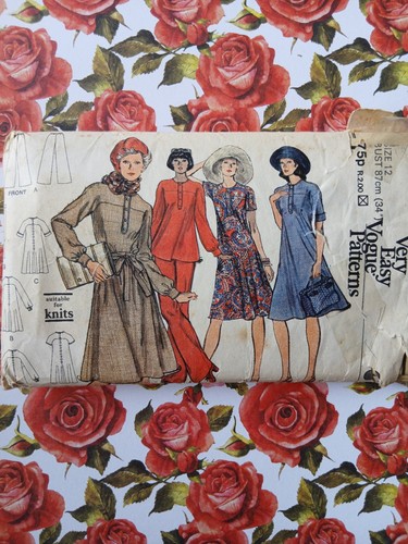 Vintage 80s vogue dress - vintage, top