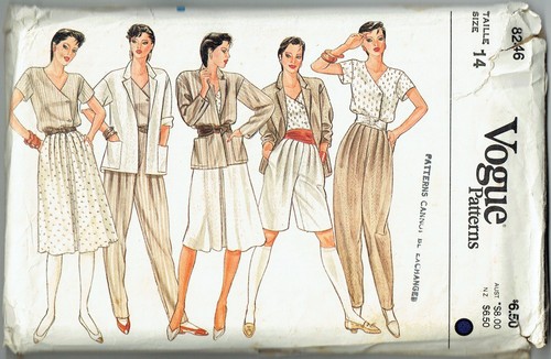 1980s vintage sewing pattern - vintage,