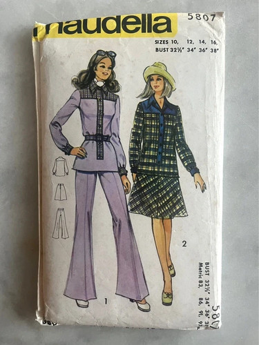 Vintage 1970s tunic trousers - 1970s,