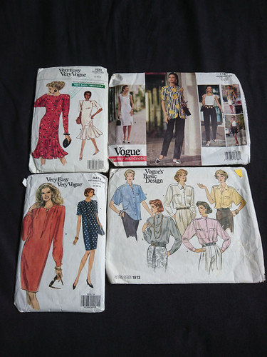 Vtg vogue sewing patterns - vogue,