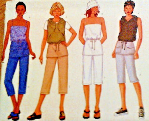 New vintage butterick capri - ,